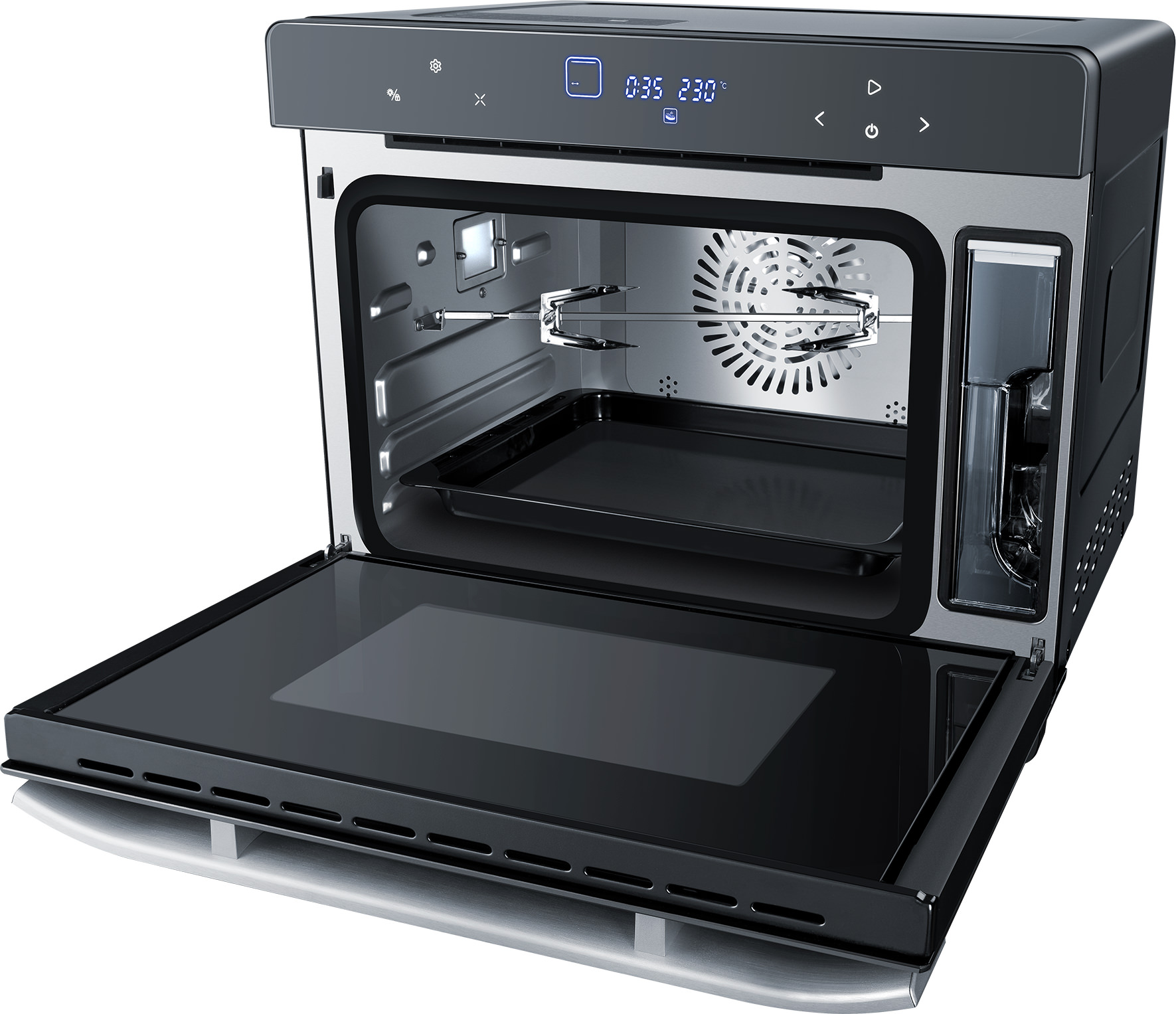 Steba Multifunktions ovn 40 liter, damp, 49 programmer